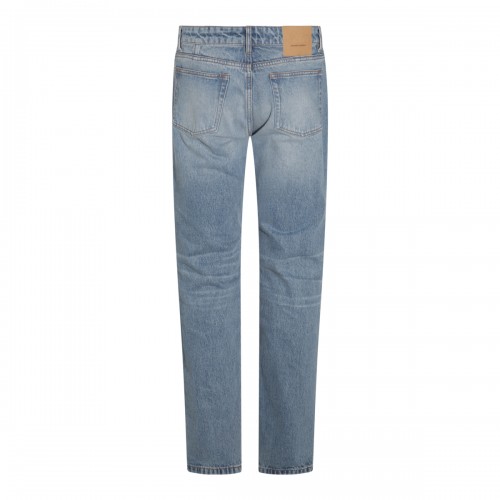 BLUE COTTON DENIM JEANS