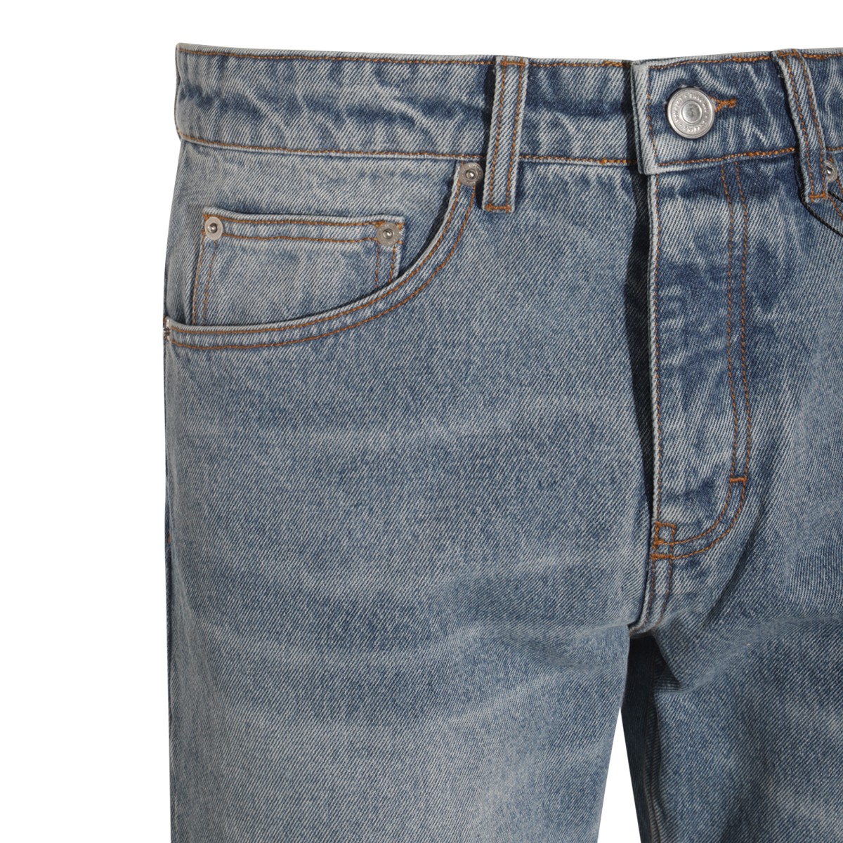 BLUE COTTON DENIM JEANS