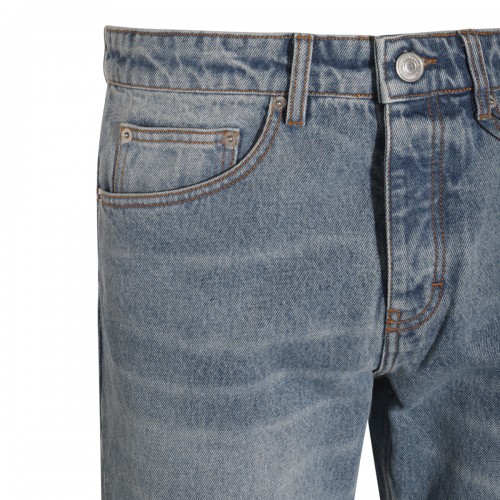 BLUE COTTON DENIM JEANS