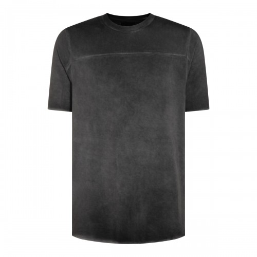 COLD GREY VISCOSE T-SHIRT