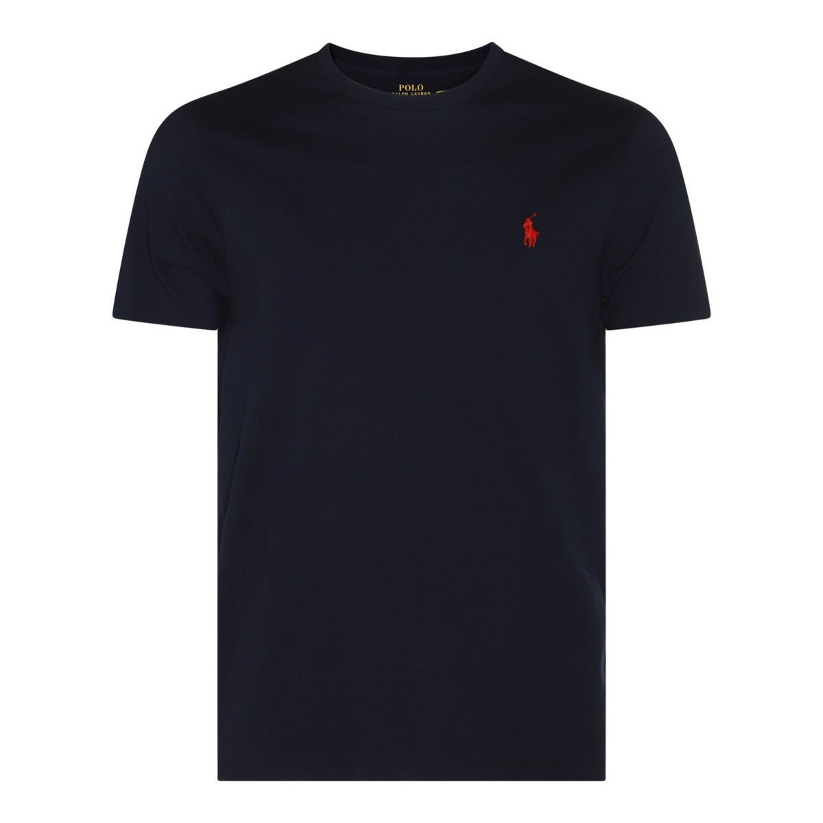 DARK BLUE COTTON T-SHIRT