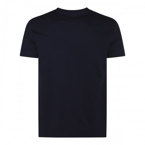 DARK BLUE COTTON T-SHIRT