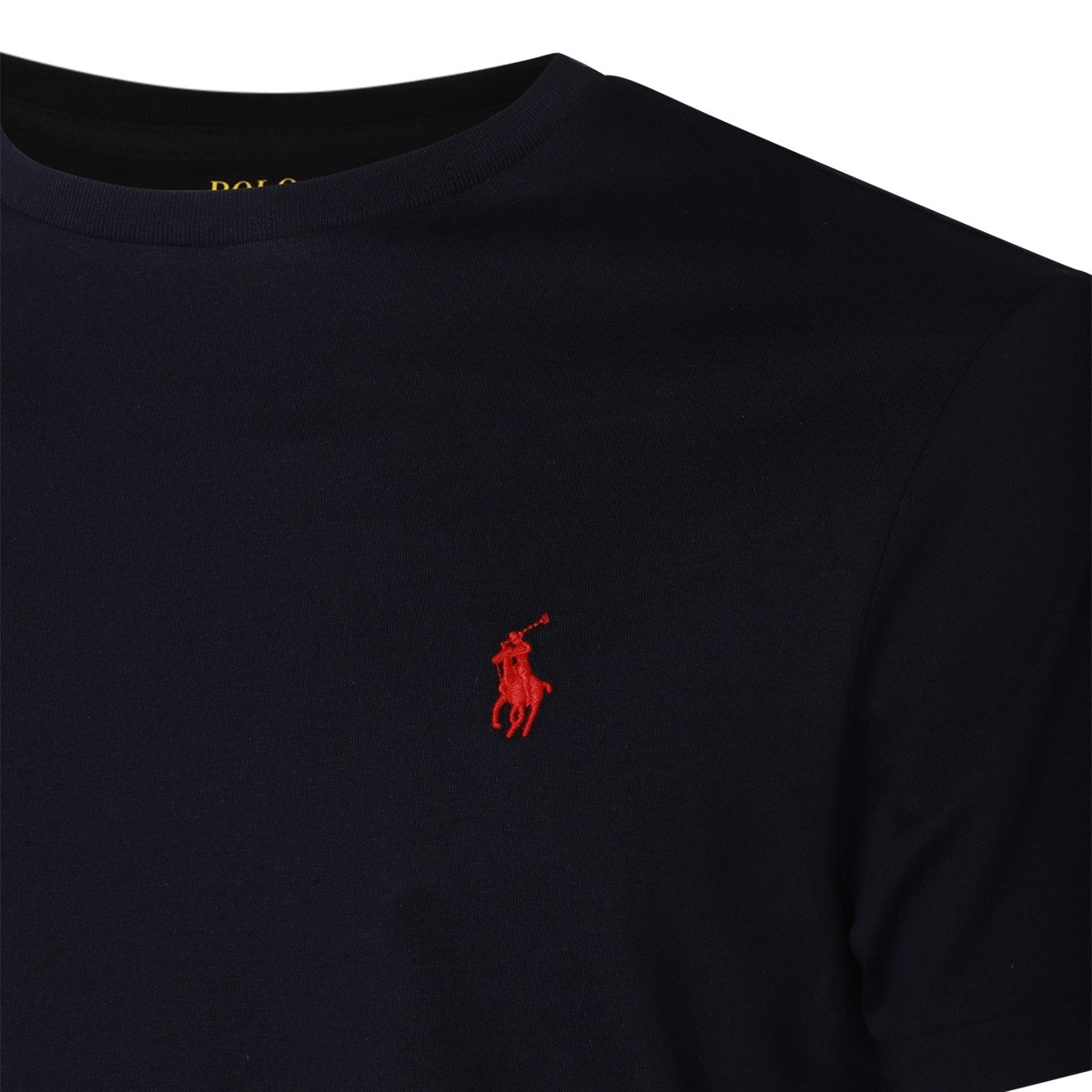 DARK BLUE COTTON T-SHIRT