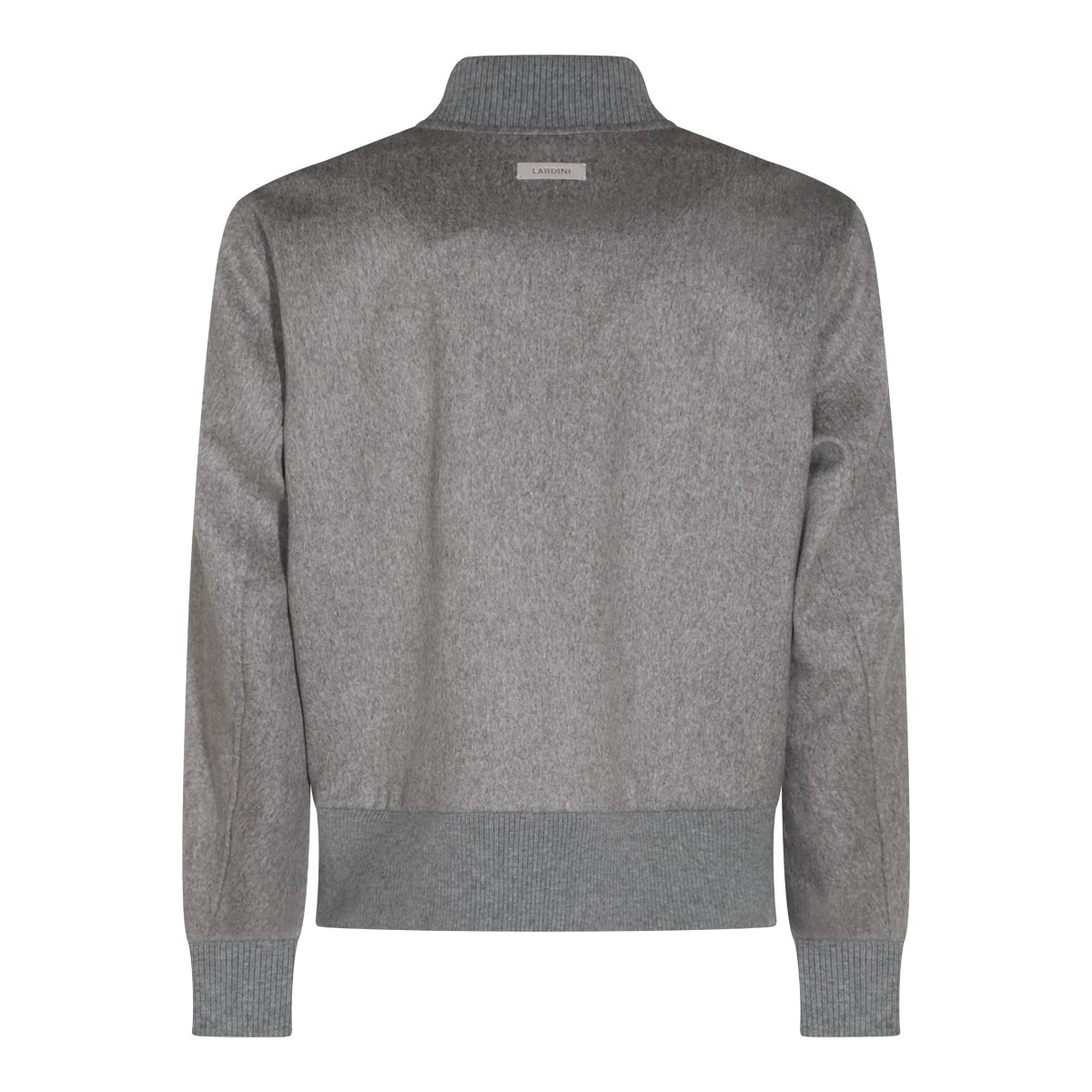 GREY WOOL CASUAL JACKET