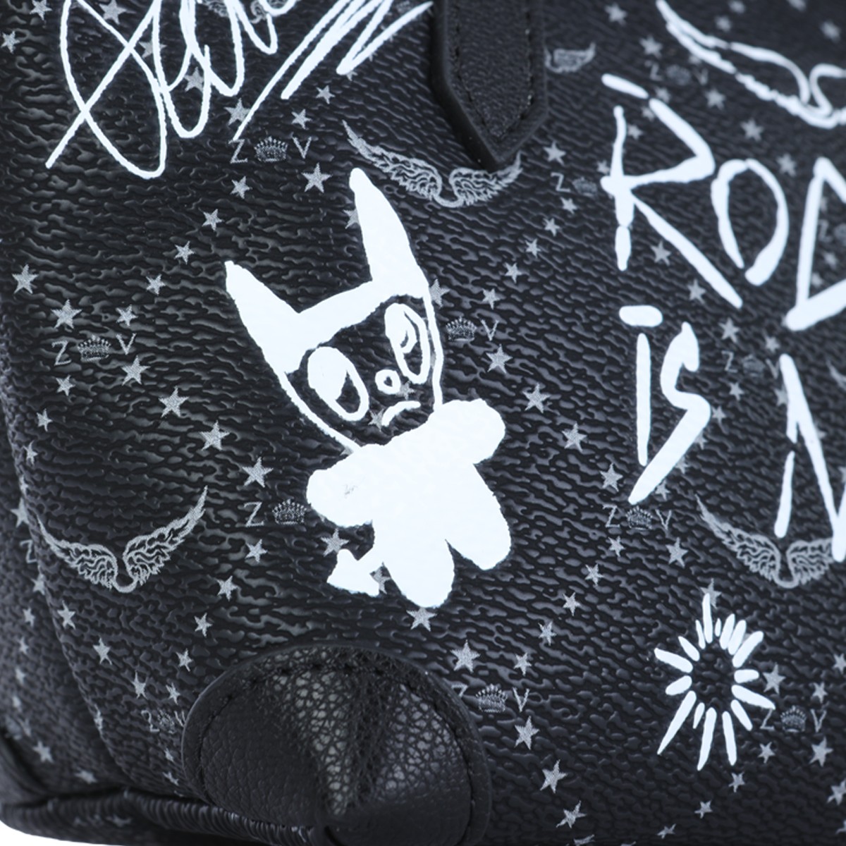 BLACK NANO ARTY TOTE