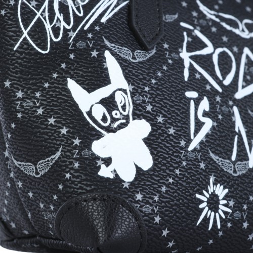 BLACK NANO ARTY TOTE