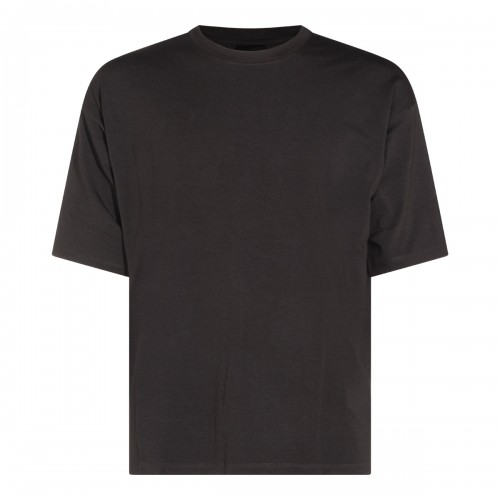 COLD BROWN COTTON T-SHIRT