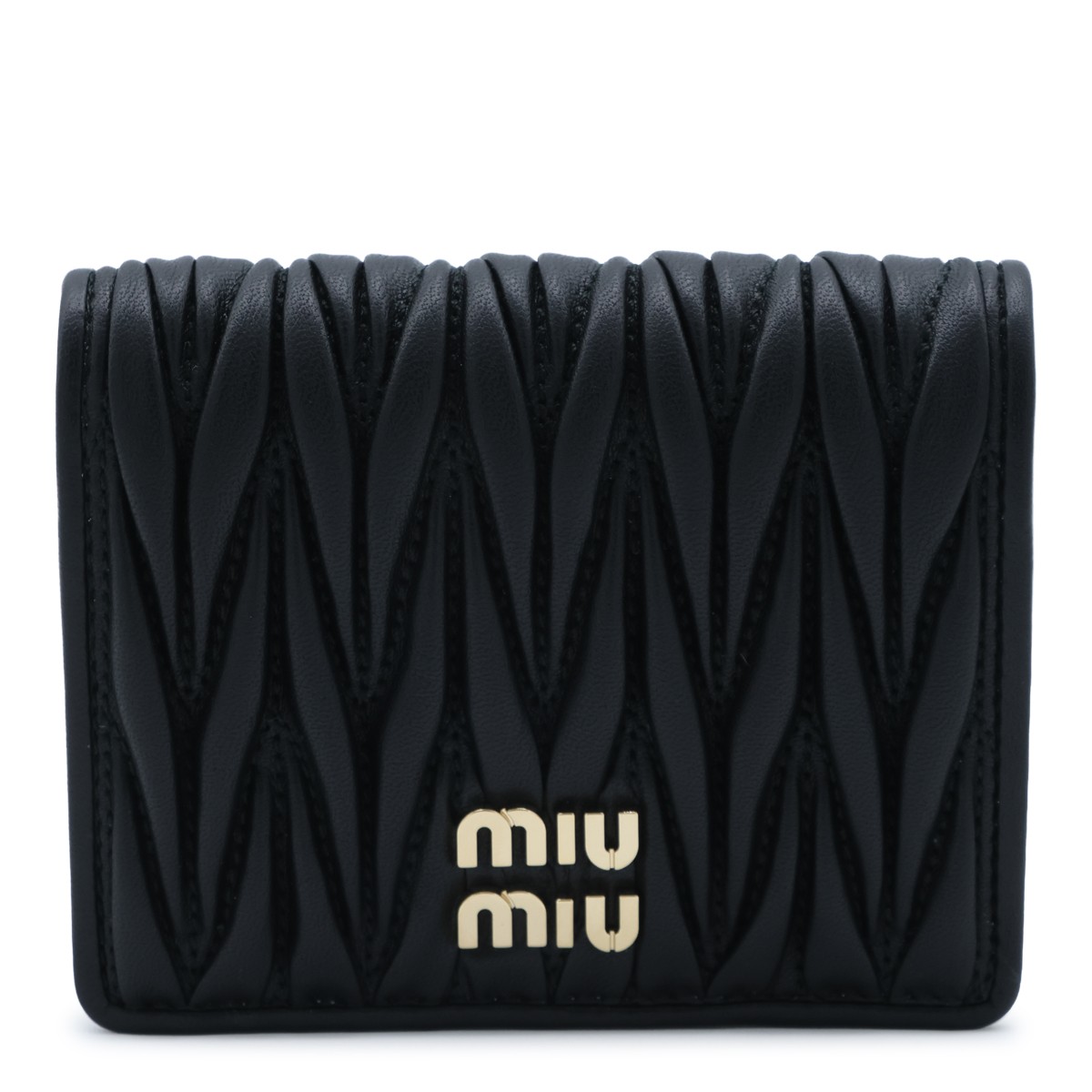 BLACK LEATHER WALLET