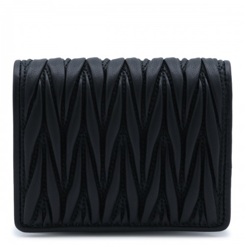 BLACK LEATHER WALLET