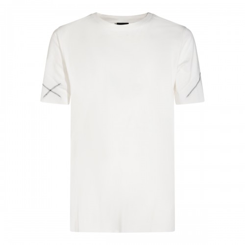 WHITE COTTON T-SHIRT