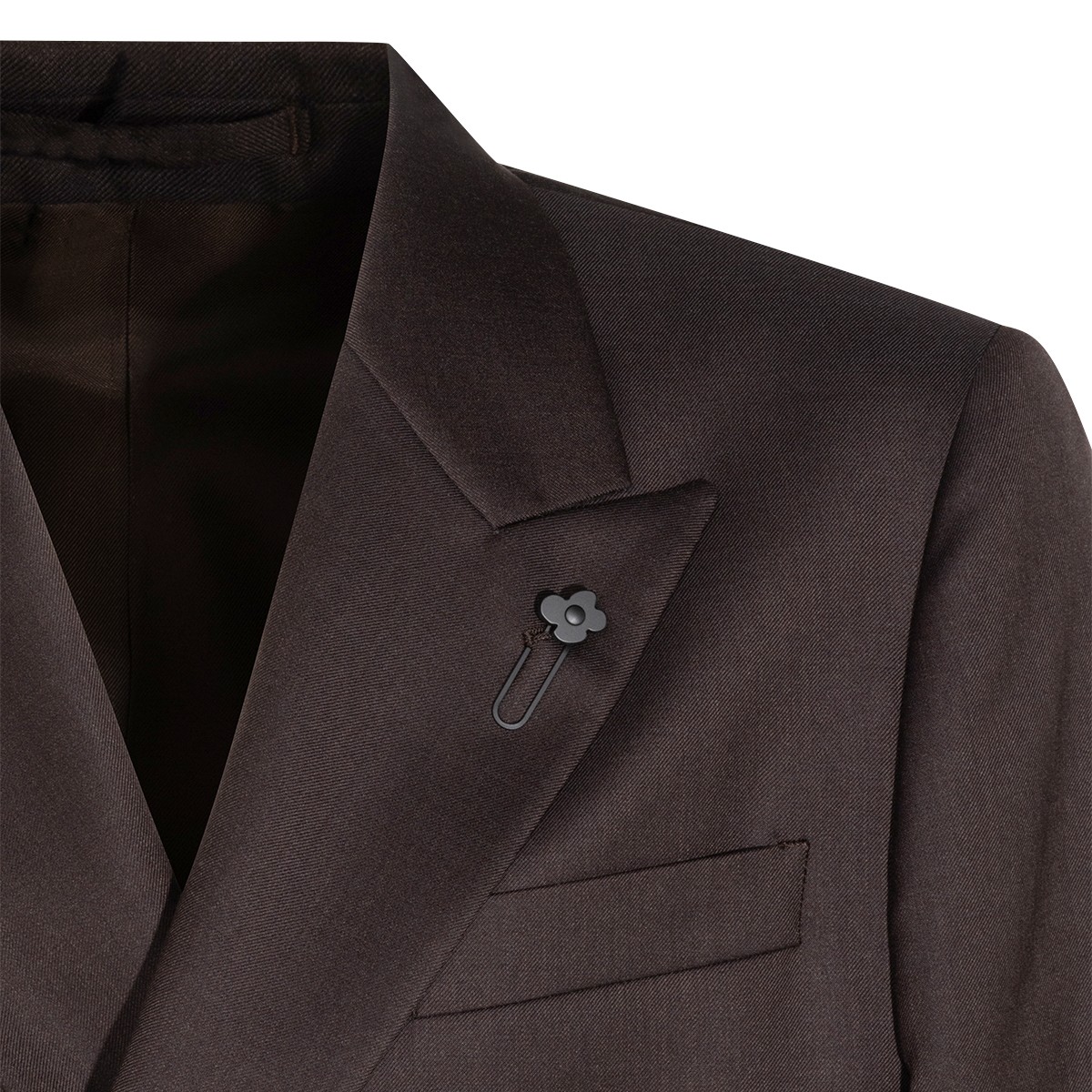 BROWN WOOL SUIT