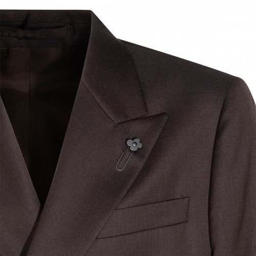 BROWN WOOL SUIT