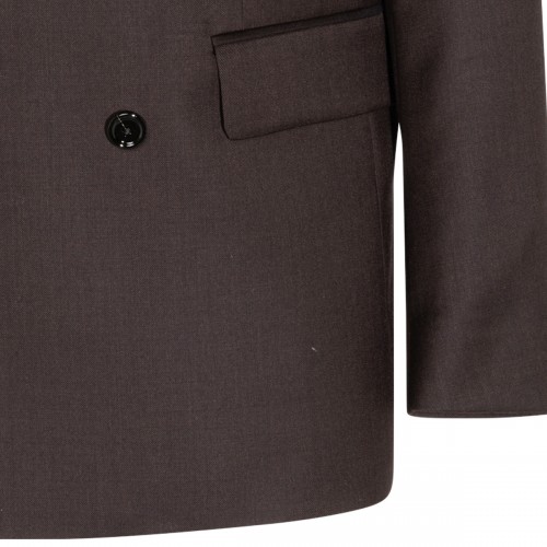 BROWN WOOL SUIT