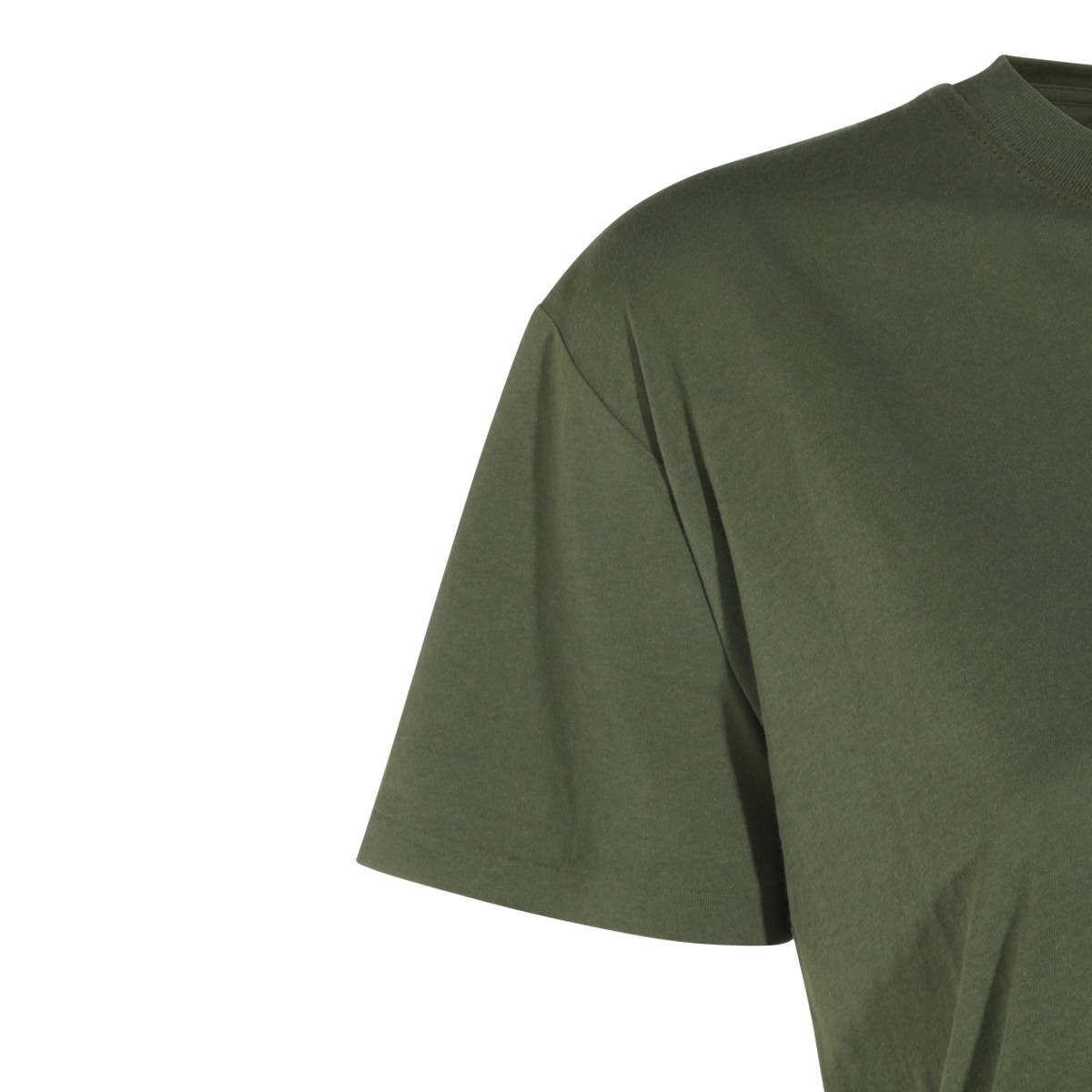 DENSE OLIVE COTTON BEAR T-SHIRT