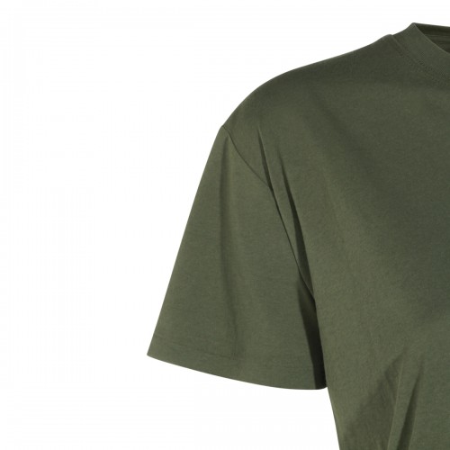 DENSE OLIVE COTTON BEAR T-SHIRT