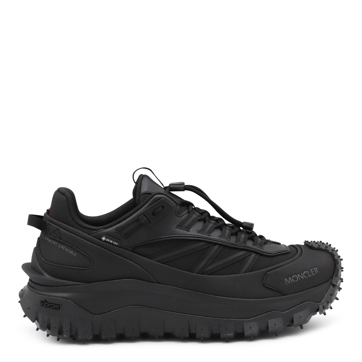 BLACK TRAILGRIP SNEAKERS