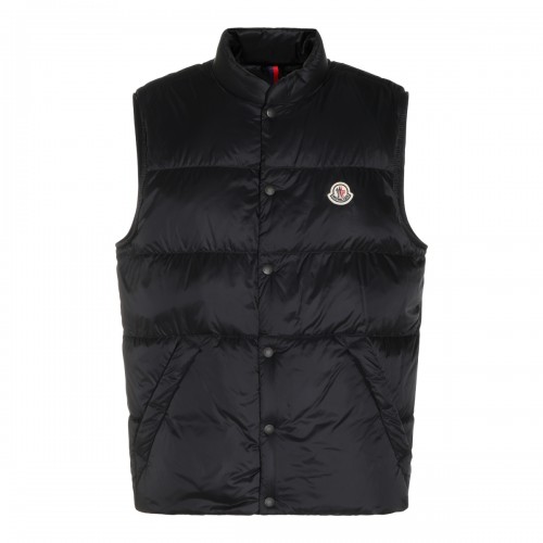 BLACK TUQUEROUYE VEST DOWN JACKET