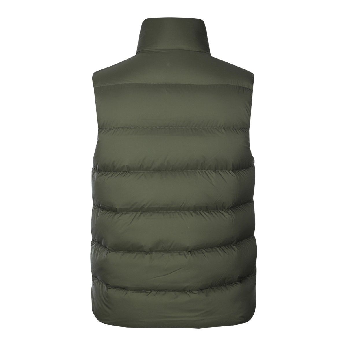 GREEN PUFFER TIBB VEST DOWN JACKET