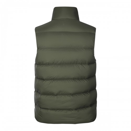 GREEN PUFFER TIBB VEST DOWN JACKET