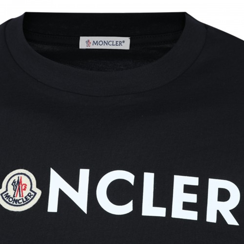 NAVY COTTON T-SHIRT