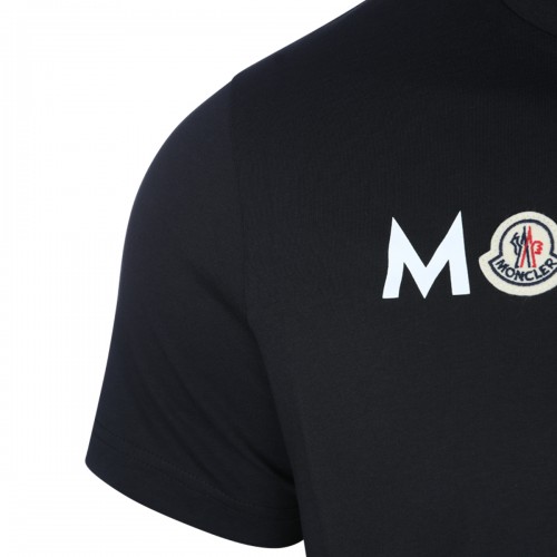 NAVY COTTON T-SHIRT