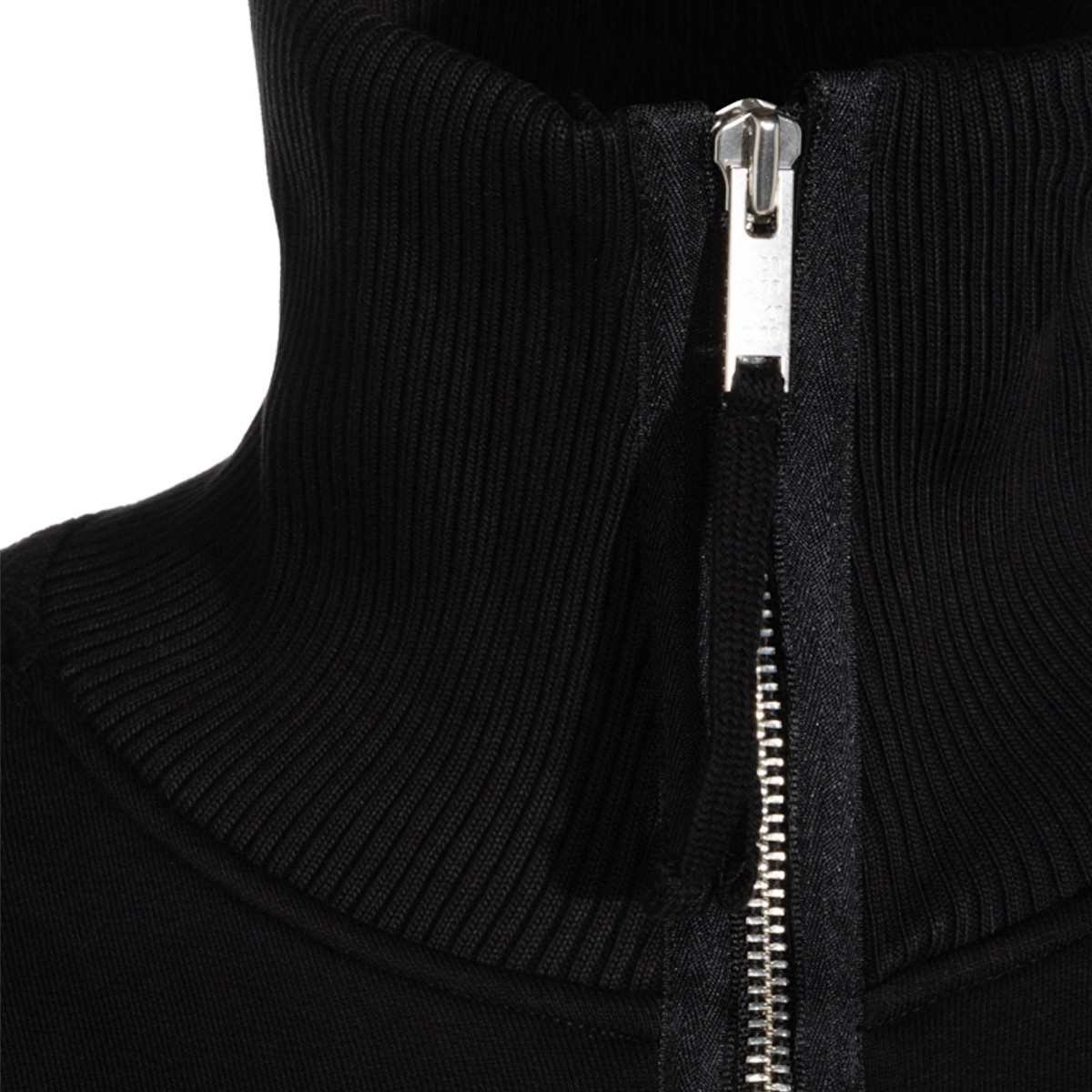 BLACK COTTON CASUAL JACKET