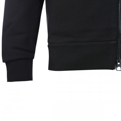 BLACK COTTON SWEATSHIRT