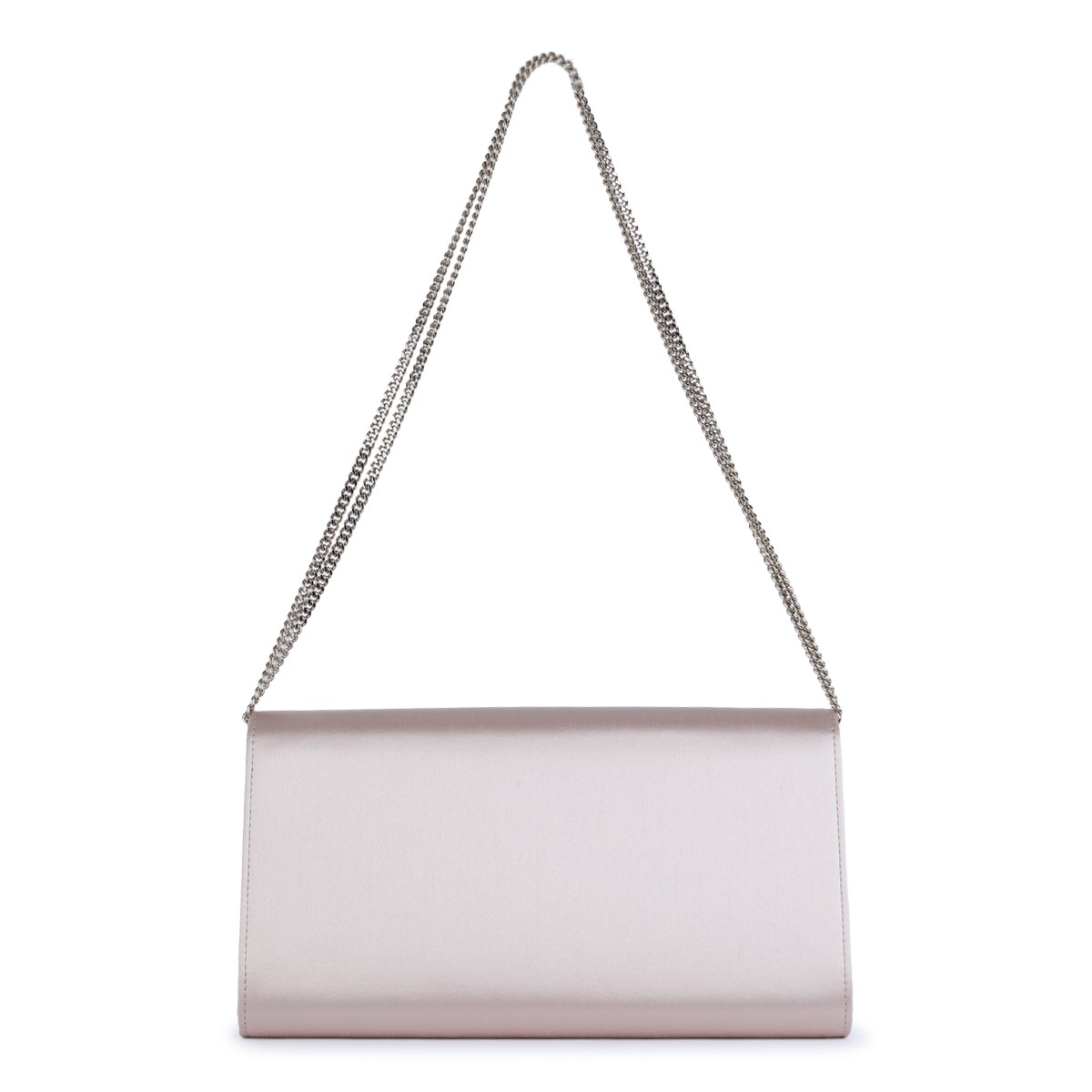 PINK SATIN EFFLORESCENCE TOP HANDLE BAG