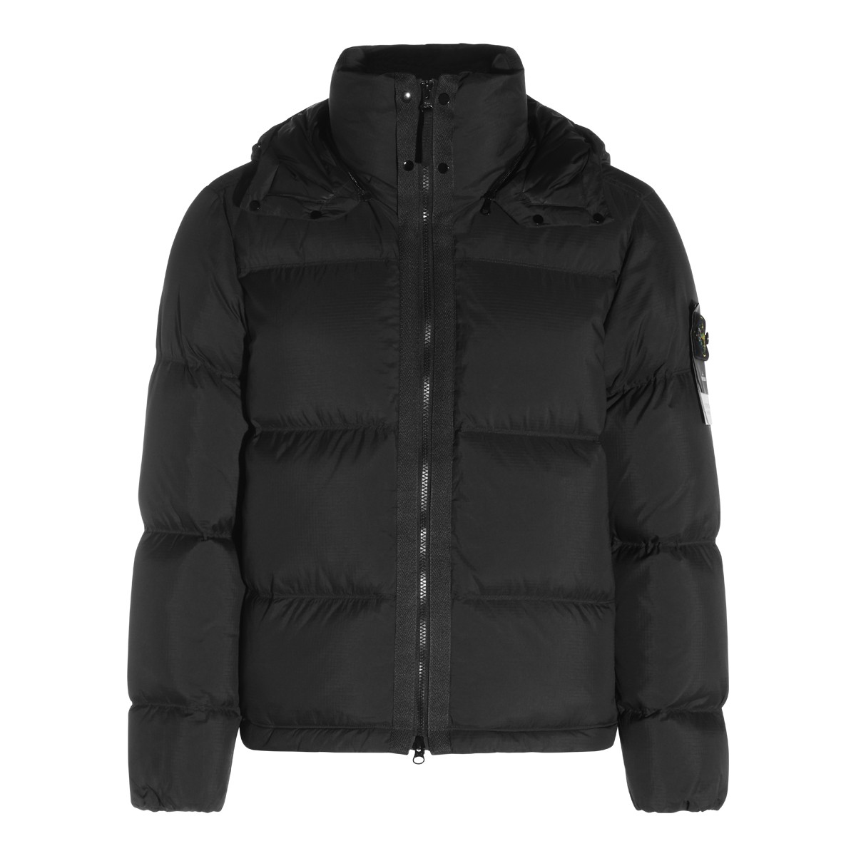BLACK PUFFER DOWN JACKET