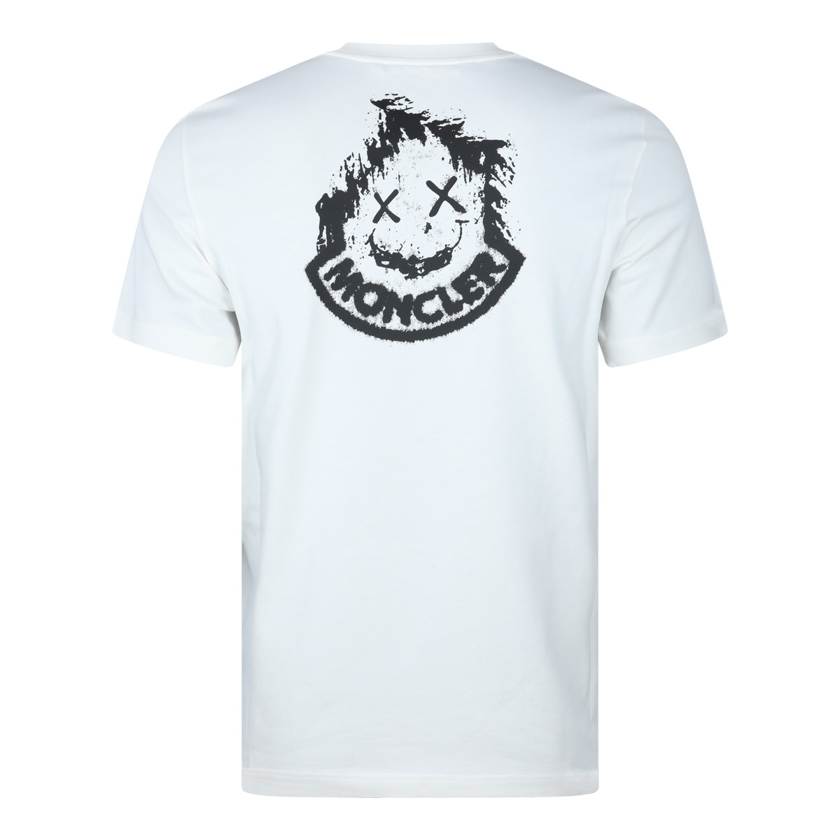 WHITE COTTON LOGO T-SHIRT