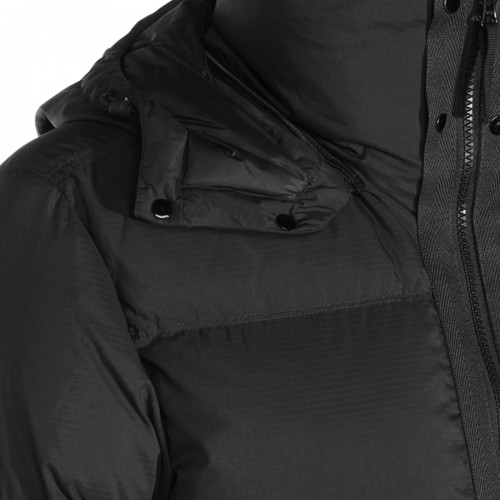 BLACK PUFFER DOWN JACKET