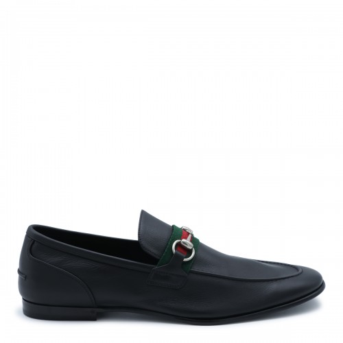 BLACK LEATHER WEB RIBBON...