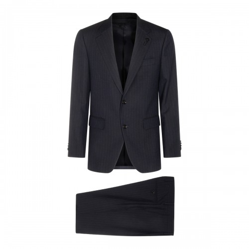 NAVY WOOL SUIT