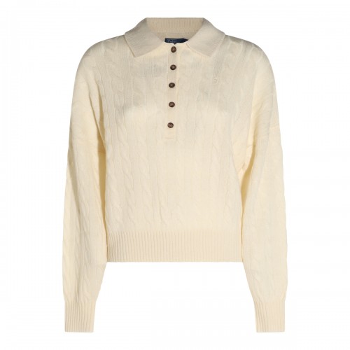 CREAM WOOL AND CASHMERE...