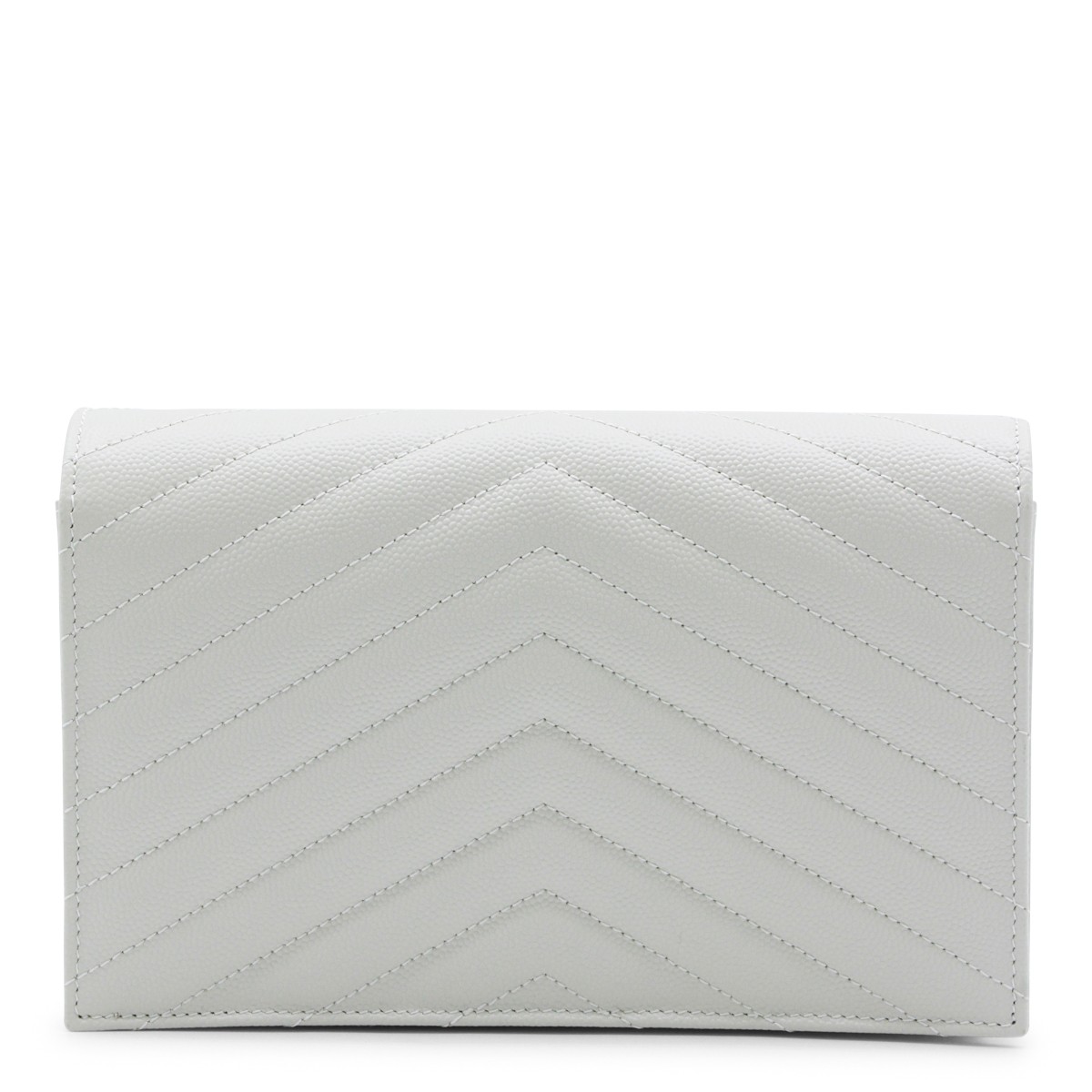 CREAM SOFT LEATHER ENVELOPE MINI BAG