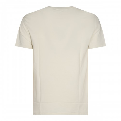 PARCHMENT CREAM COTTON T-SHIRT 2