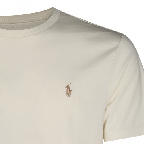 PARCHMENT CREAM COTTON T-SHIRT