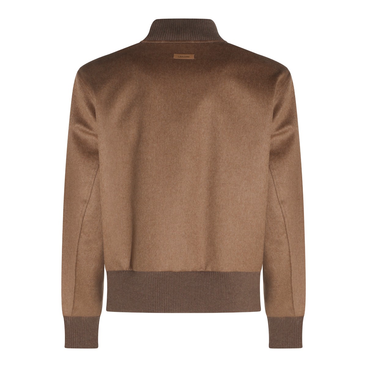 CAMEL WOOL CASUAL JACKET