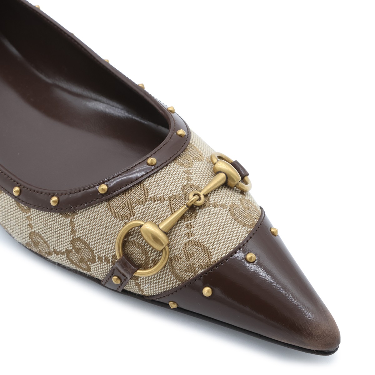 BEIGE EBONY FLATS