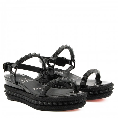 BLACK LEATHER PYRA CLOU... 2