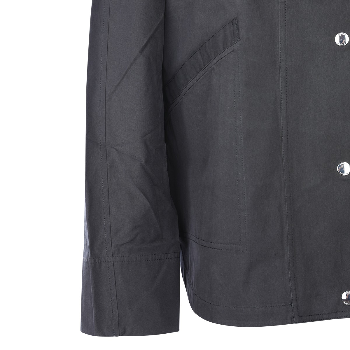 BLACK SUMMER PARACHUTE CASUAL JACKET