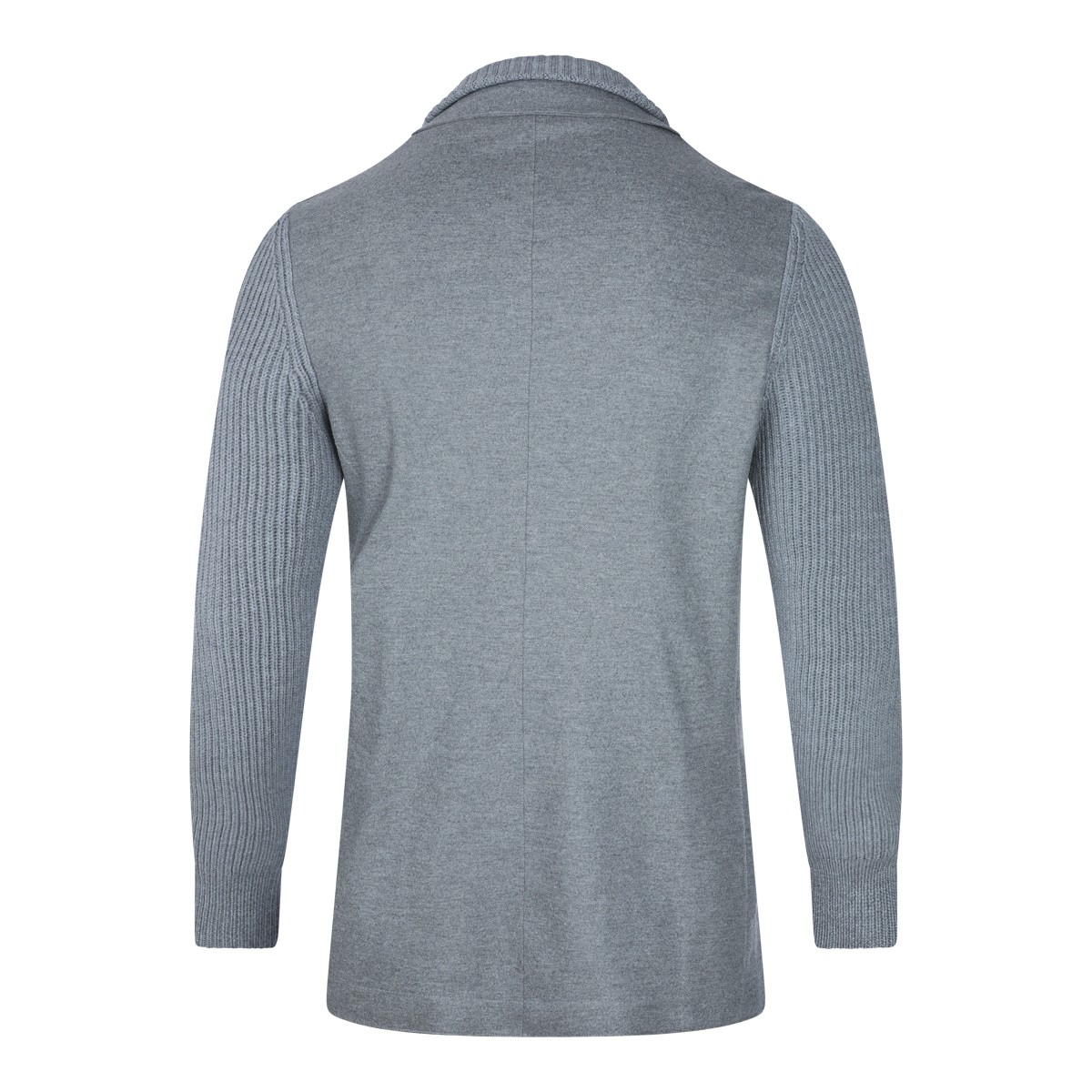 MID GREY WOOL BLAZER