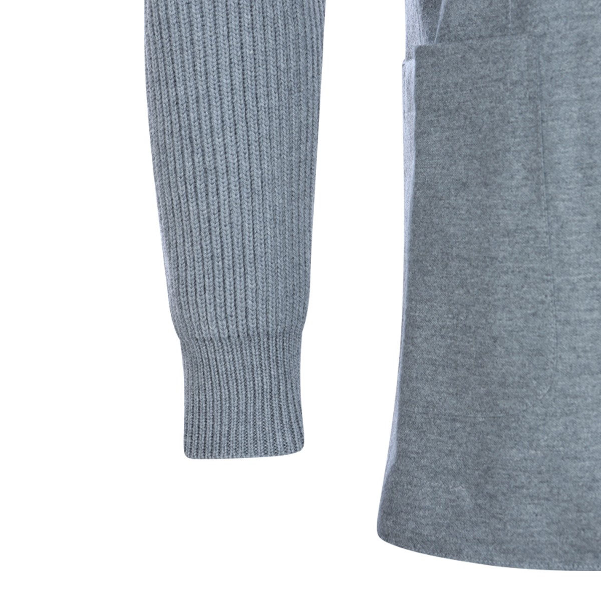 MID GREY WOOL BLAZER