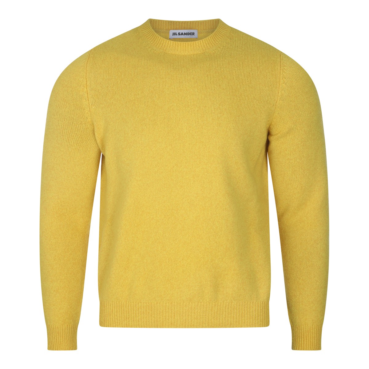 YELLOW WOOL KNITWEAR