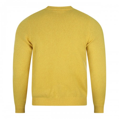 YELLOW WOOL KNITWEAR
