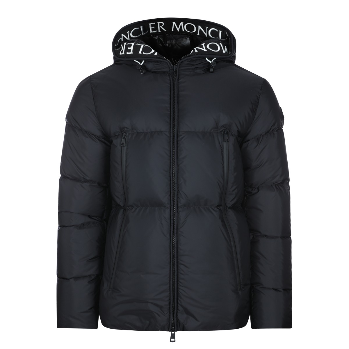 BLACK PUFFER MONTCLA DOWN JACKET