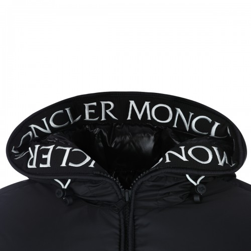 BLACK PUFFER MONTCLA DOWN JACKET