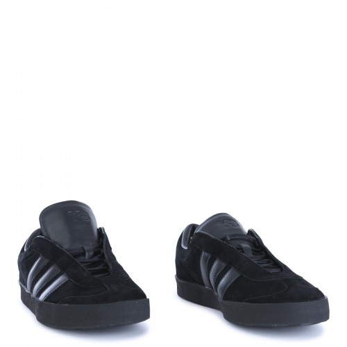 BLACK LEATHER SNEAKERS