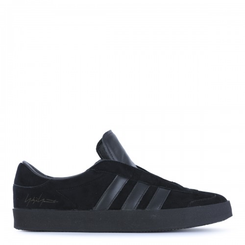 BLACK LEATHER SNEAKERS