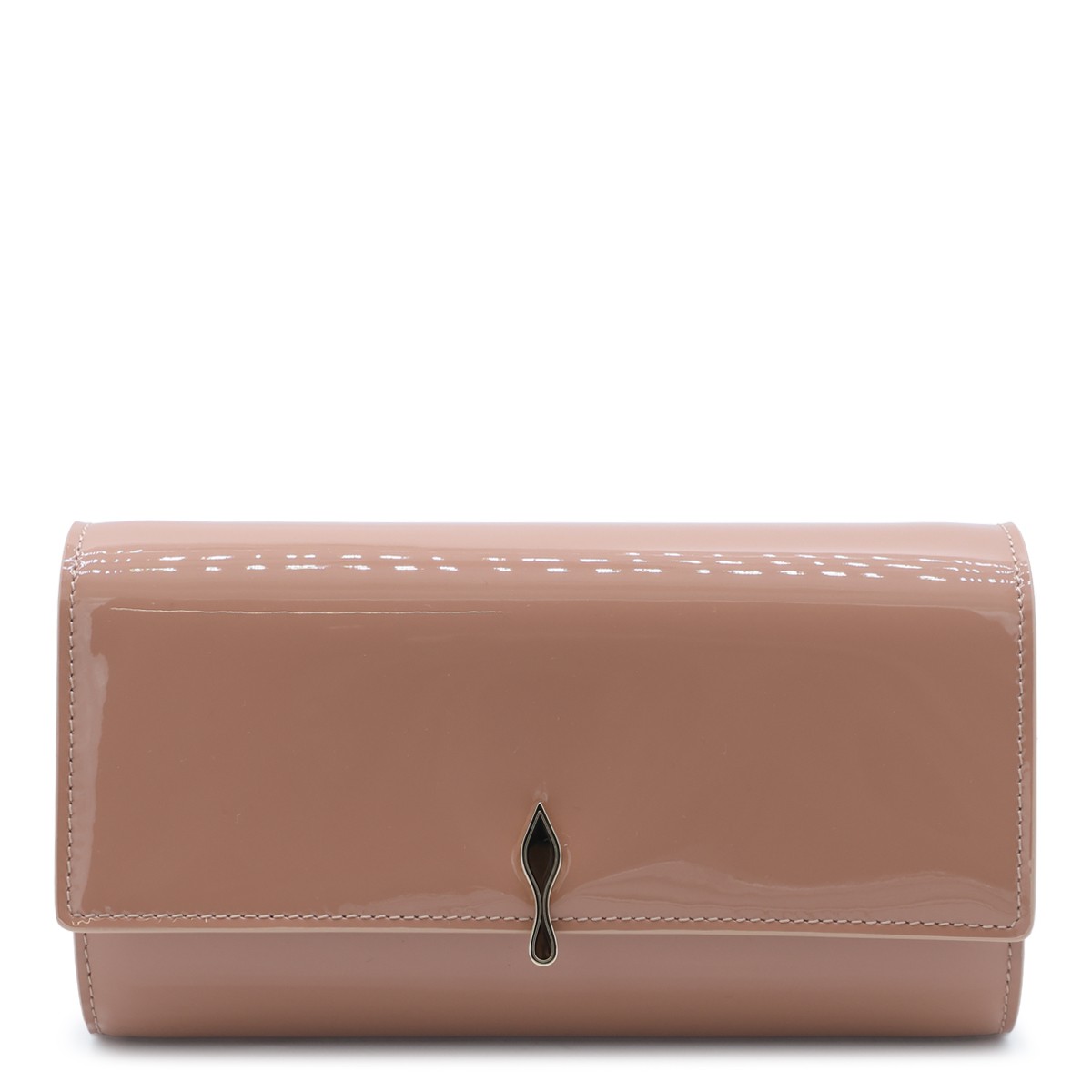 BLUSH LEATHER BETTINA WALLET ON CHAIN